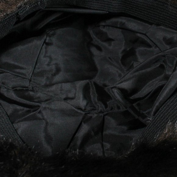 Vintage 1960s Brown Faux Fur Hat Classic - Picture 6 of 6